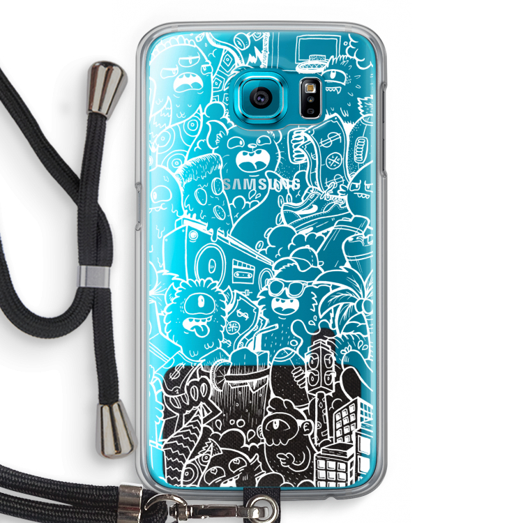 Vexx City #2: Samsung Galaxy S6 Transparant Hoesje met koord