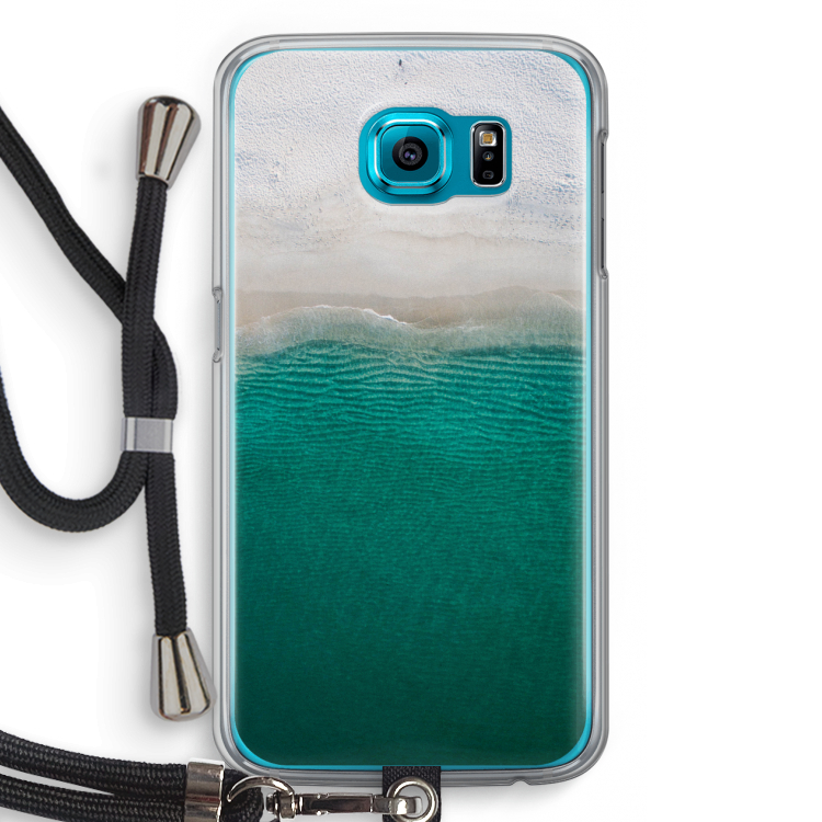 Stranded: Samsung Galaxy S6 Transparant Hoesje met koord