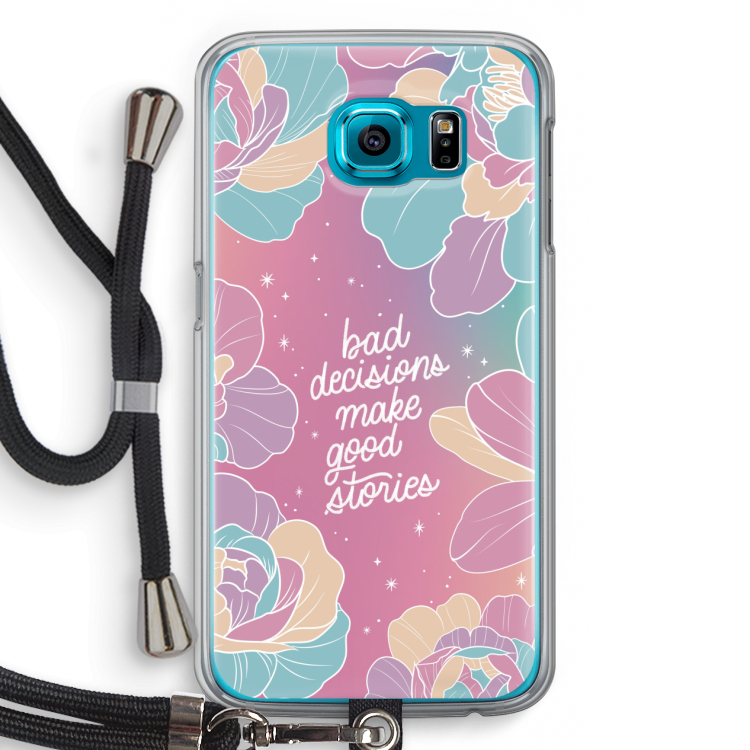Good stories: Samsung Galaxy S6 Transparant Hoesje met koord
