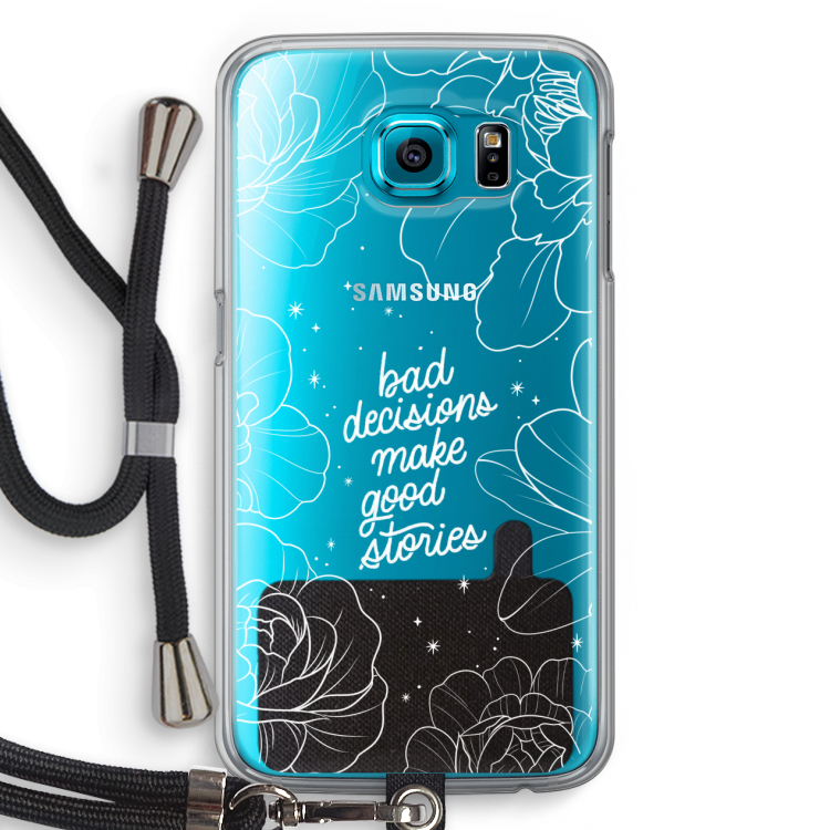 Good stories: Samsung Galaxy S6 Transparant Hoesje met koord