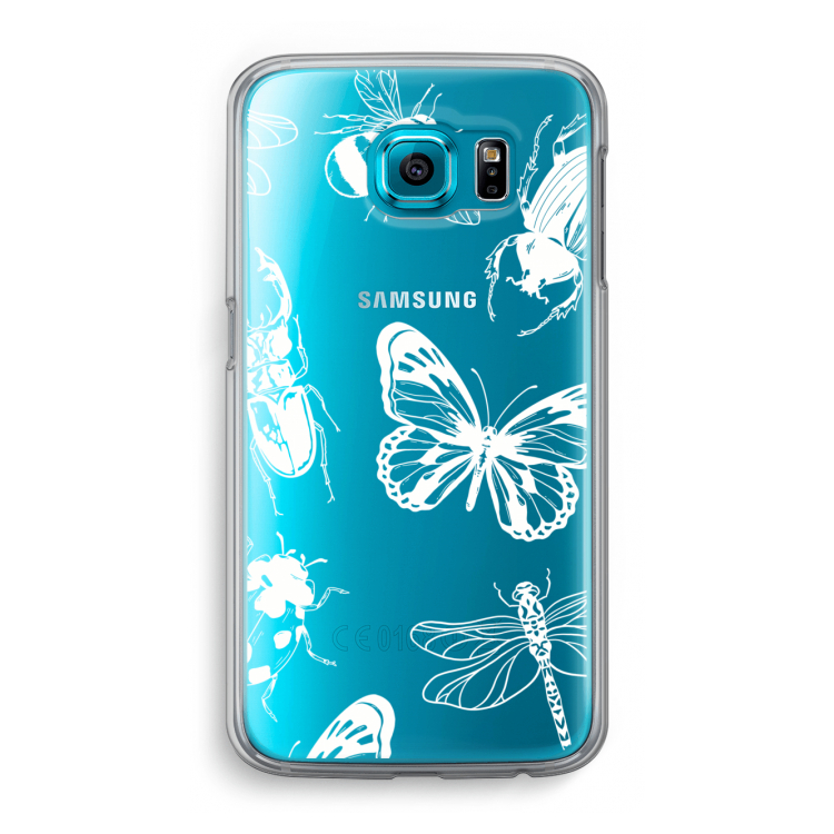 Tiny Bugs: Samsung Galaxy S6 Transparant Hoesje
