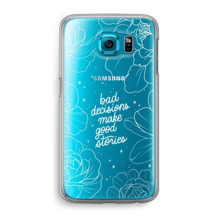 Good stories: Samsung Galaxy S6 Transparant Hoesje
