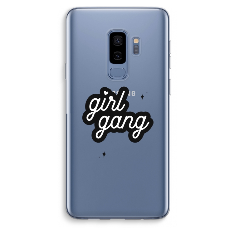 Girl Gang: Samsung Galaxy S9 Plus Transparant Hoesje