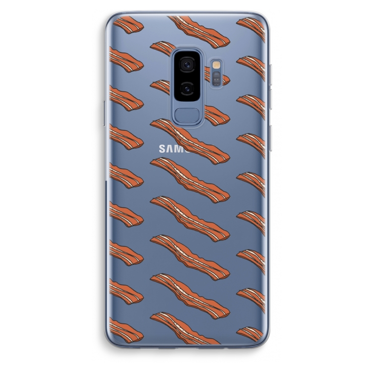 Bacon to my eggs #2: Samsung Galaxy S9 Plus Transparant Hoesje