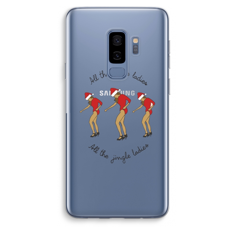 Jingle Ladies: Samsung Galaxy S9 Plus Transparant Hoesje