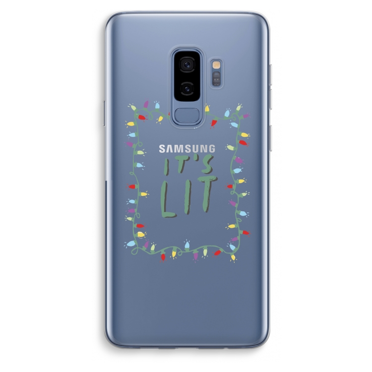 It's Lit: Samsung Galaxy S9 Plus Transparant Hoesje