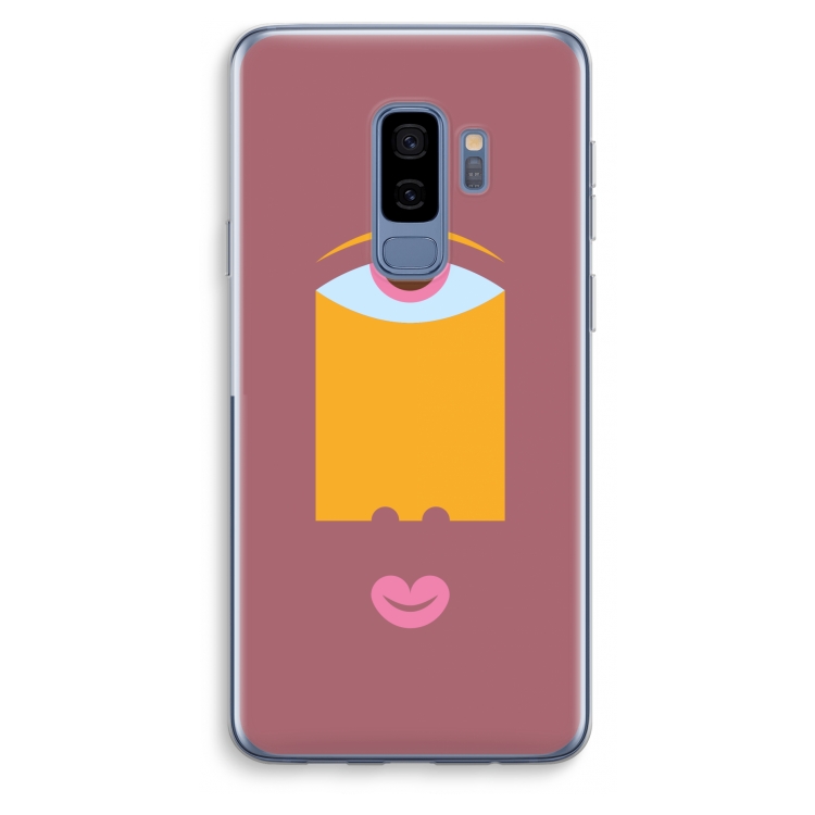Mono V: Samsung Galaxy S9 Plus Transparant Hoesje