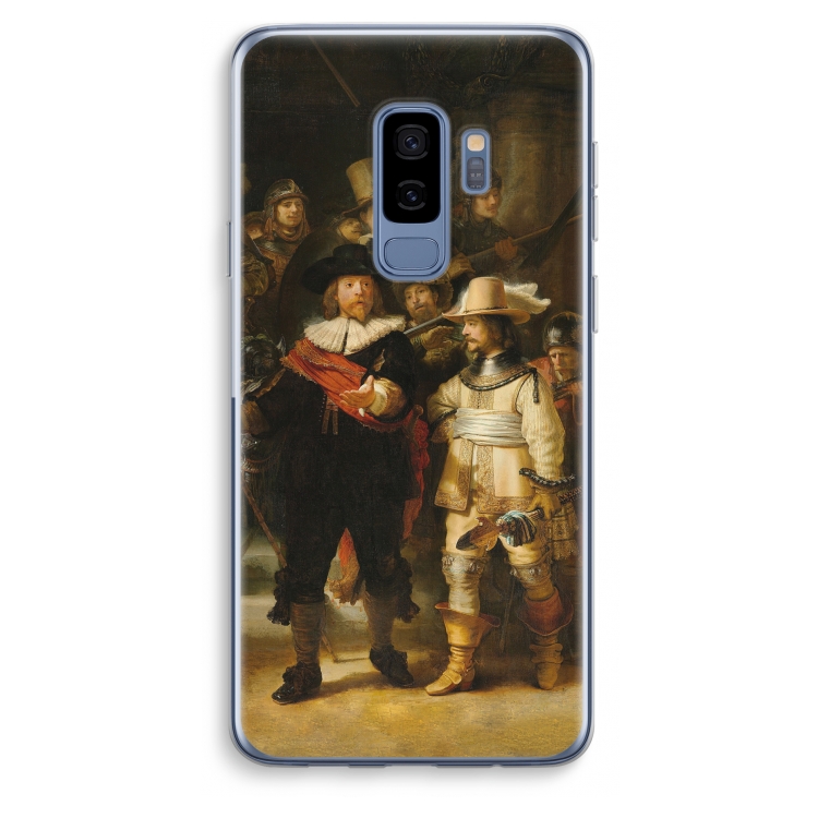De Nachtwacht: Samsung Galaxy S9 Plus Transparant Hoesje