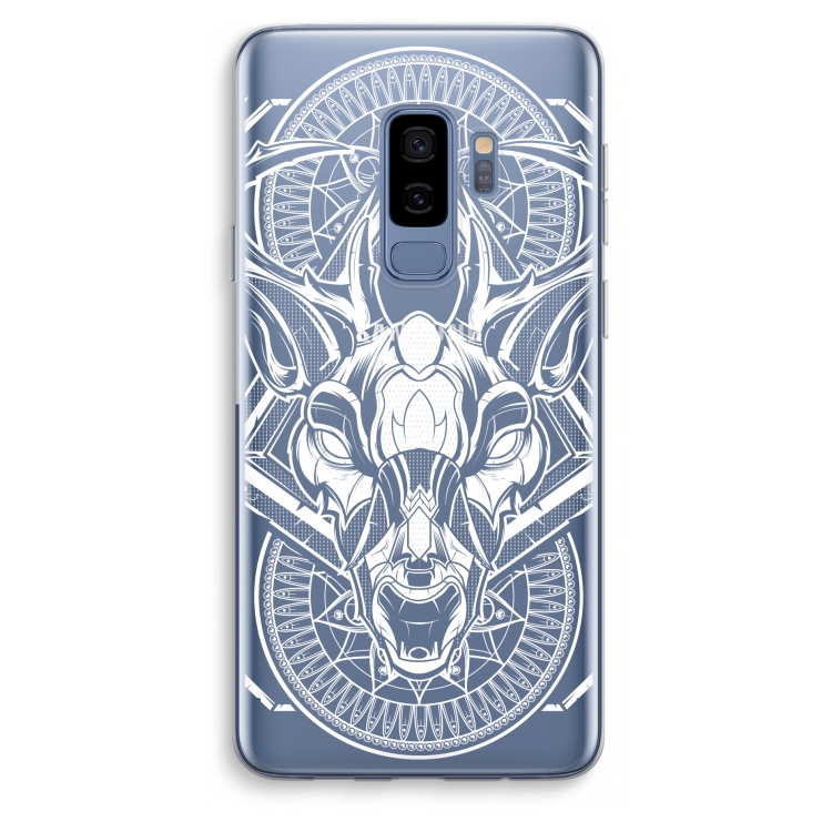 Oh Deer: Samsung Galaxy S9 Plus Transparant Hoesje