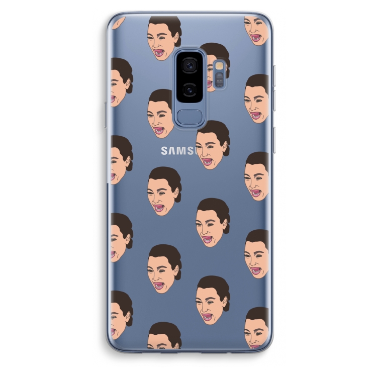 Ugly Cry Call: Samsung Galaxy S9 Plus Transparant Hoesje