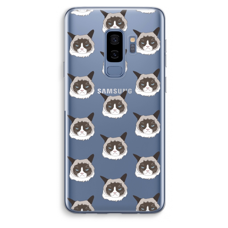 It's a Purrr Case: Samsung Galaxy S9 Plus Transparant Hoesje