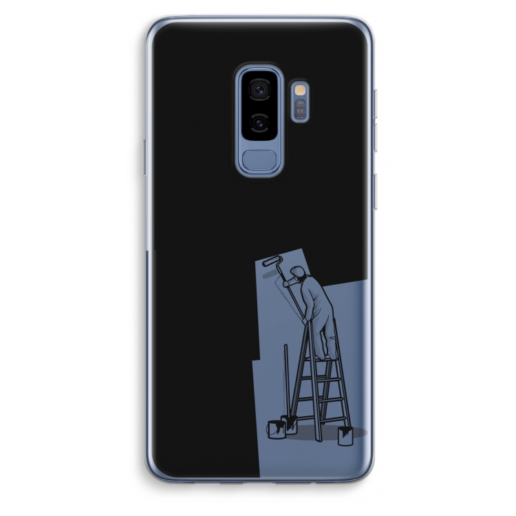Musketon Painter: Samsung Galaxy S9 Plus Transparant Hoesje