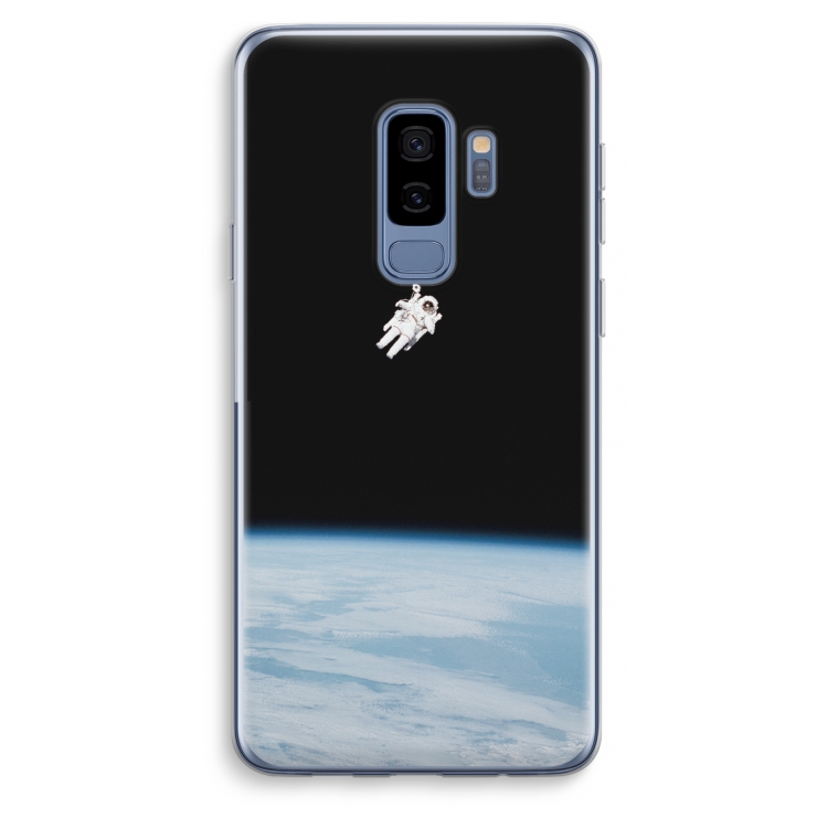 Alone in Space: Samsung Galaxy S9 Plus Transparant Hoesje