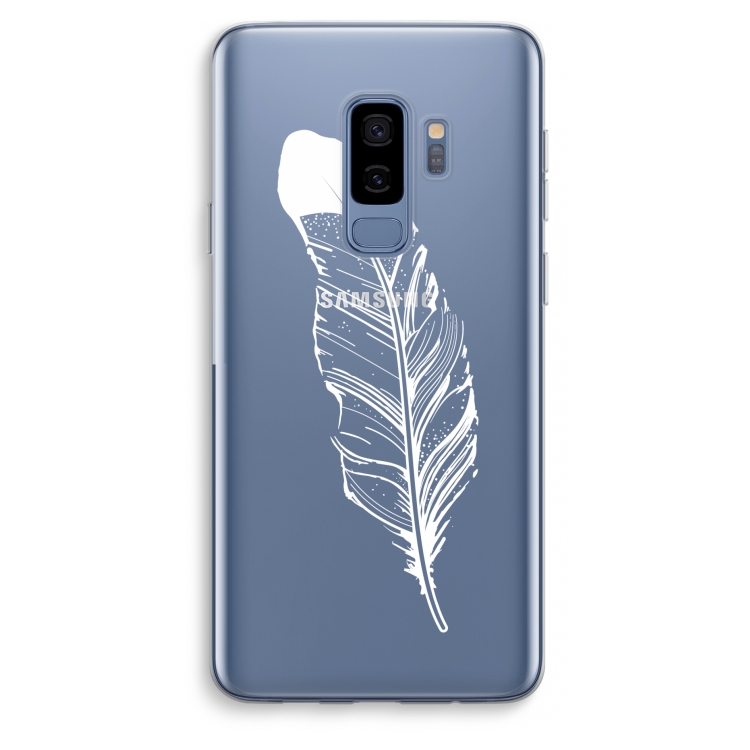 Pluim: Samsung Galaxy S9 Plus Transparant Hoesje