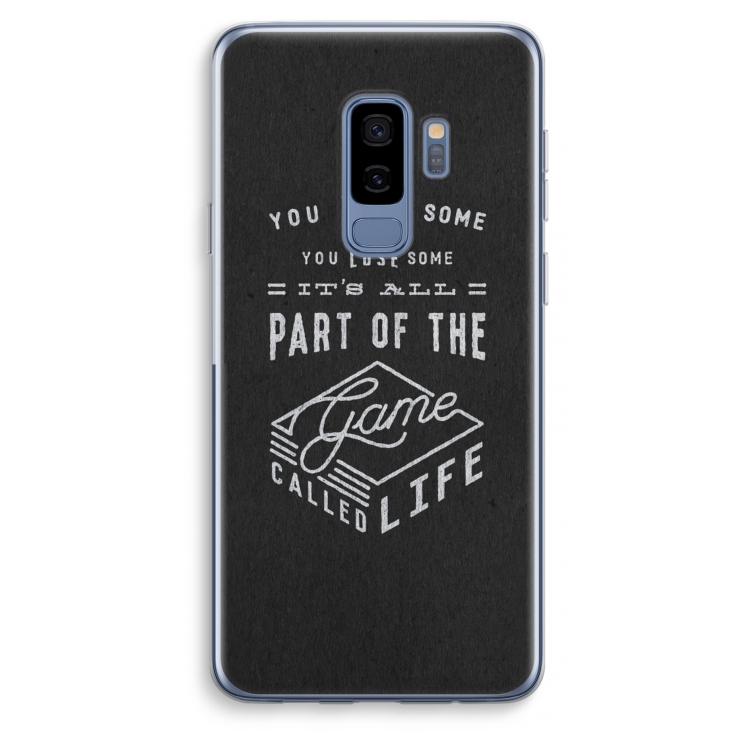 Life: Samsung Galaxy S9 Plus Transparant Hoesje