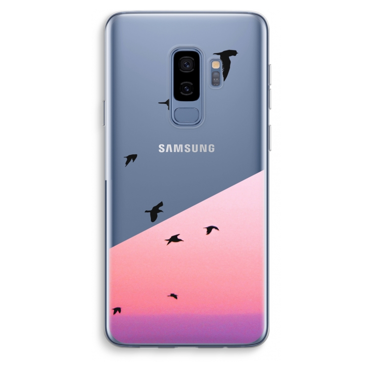 Fly away: Samsung Galaxy S9 Plus Transparant Hoesje
