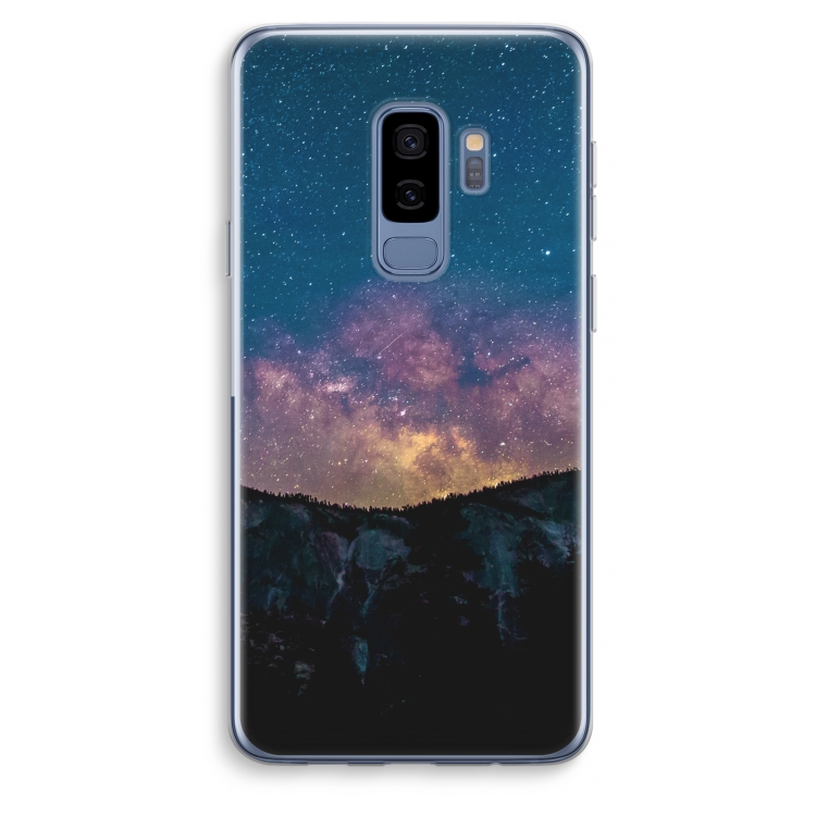Travel to space: Samsung Galaxy S9 Plus Transparant Hoesje