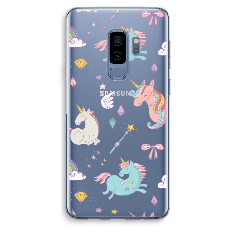 Fantasiewereld: Samsung Galaxy S9 Plus Transparant Hoesje