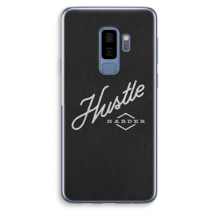 Hustle: Samsung Galaxy S9 Plus Transparant Hoesje