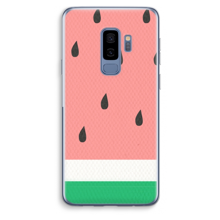Watermeloen: Samsung Galaxy S9 Plus Transparant Hoesje