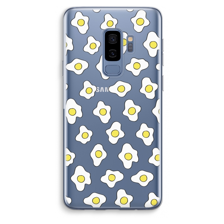 Spiegeleitjes: Samsung Galaxy S9 Plus Transparant Hoesje