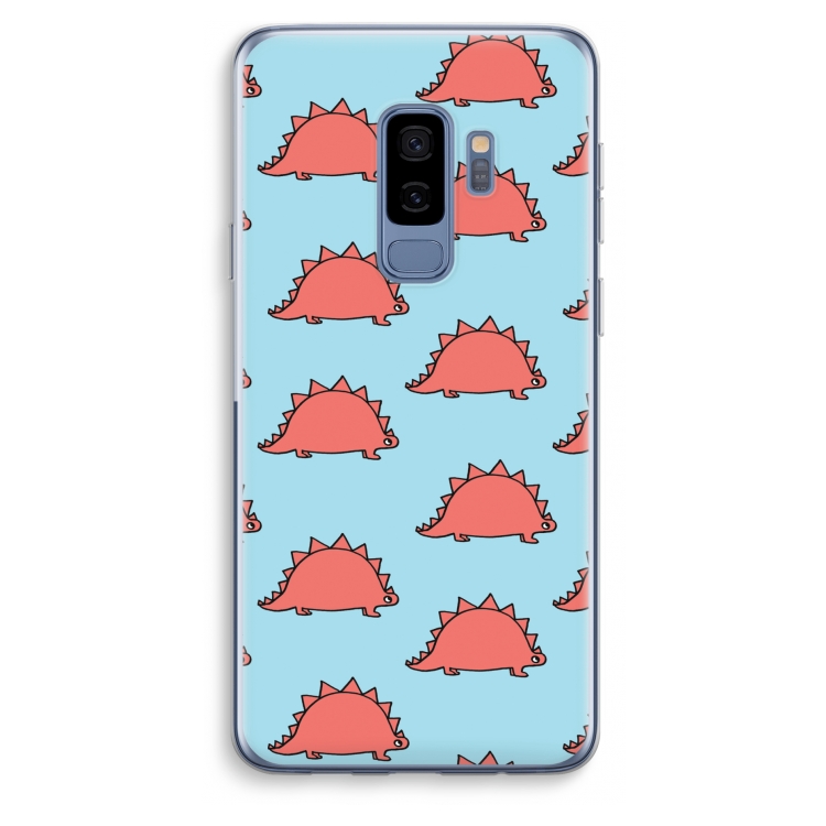 Dinosawrr: Samsung Galaxy S9 Plus Transparant Hoesje