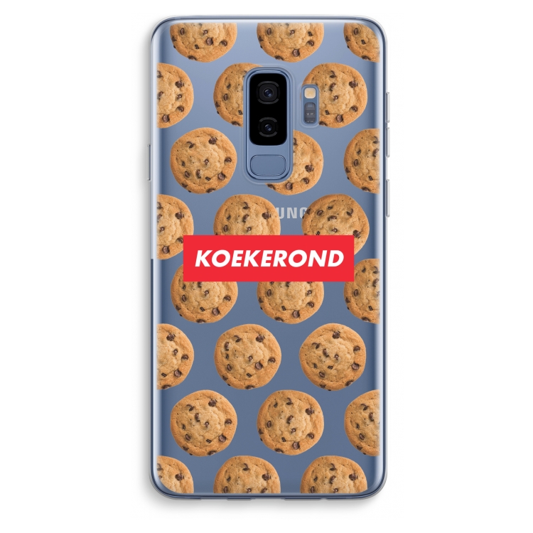 Koekerond: Samsung Galaxy S9 Plus Transparant Hoesje