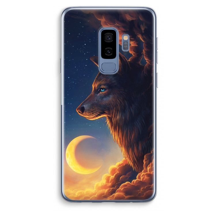 Night Guardian: Samsung Galaxy S9 Plus Transparant Hoesje