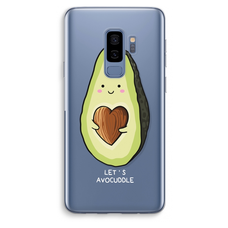 Avocuddle: Samsung Galaxy S9 Plus Transparant Hoesje