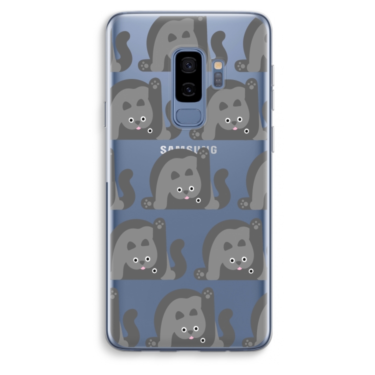 Cats: Samsung Galaxy S9 Plus Transparant Hoesje