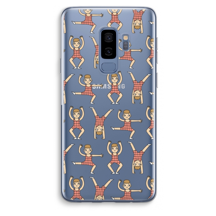 Gymboys: Samsung Galaxy S9 Plus Transparant Hoesje