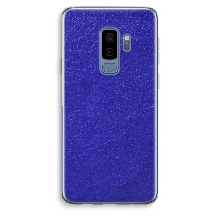 Majorelle Blue: Samsung Galaxy S9 Plus Transparant Hoesje