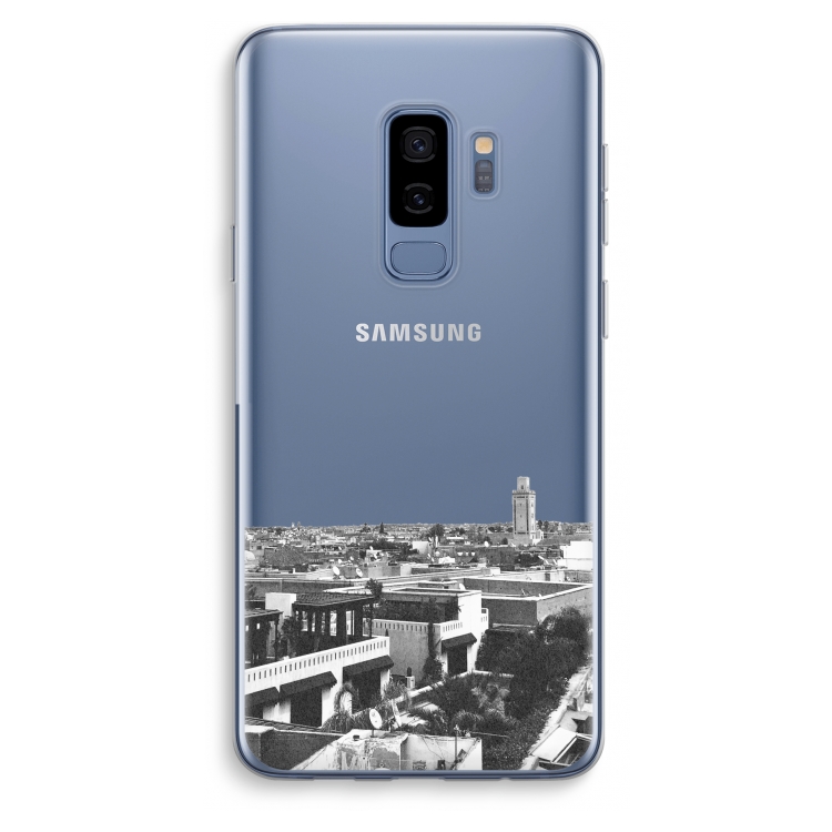 Marrakech Skyline : Samsung Galaxy S9 Plus Transparant Hoesje