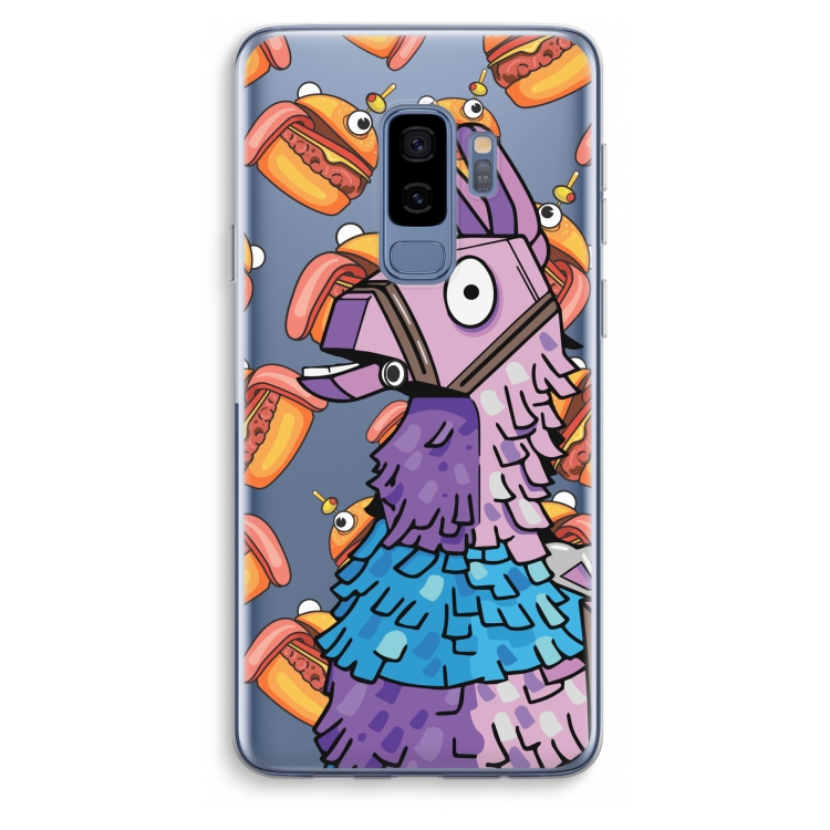 Loot Burger: Samsung Galaxy S9 Plus Transparant Hoesje
