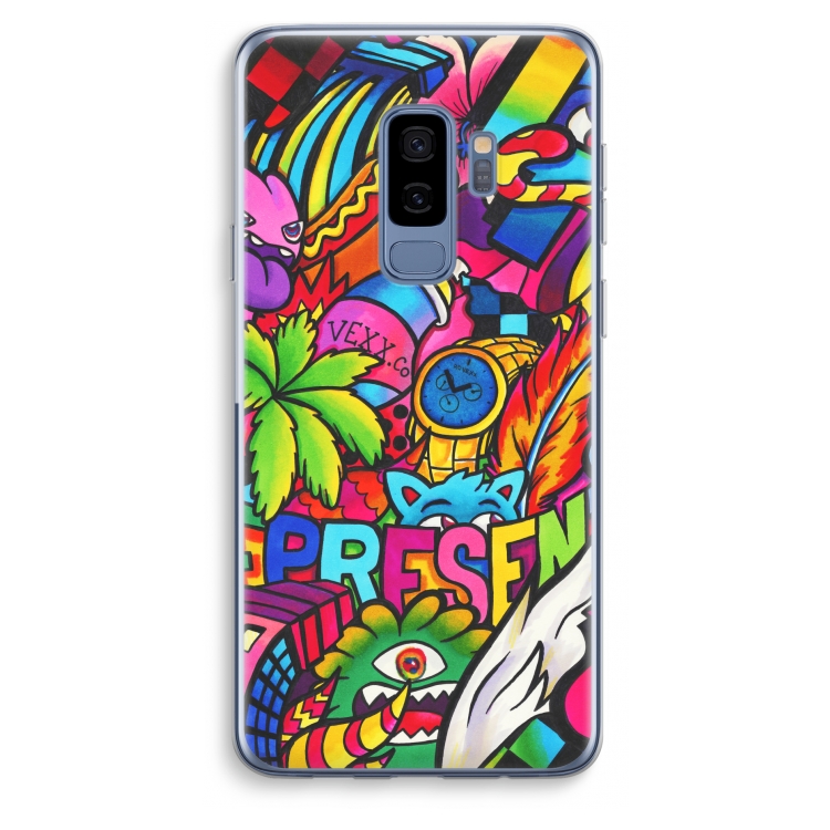 Represent: Samsung Galaxy S9 Plus Transparant Hoesje