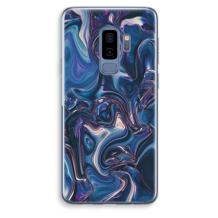 Mirrored Mirage: Samsung Galaxy S9 Plus Transparant Hoesje