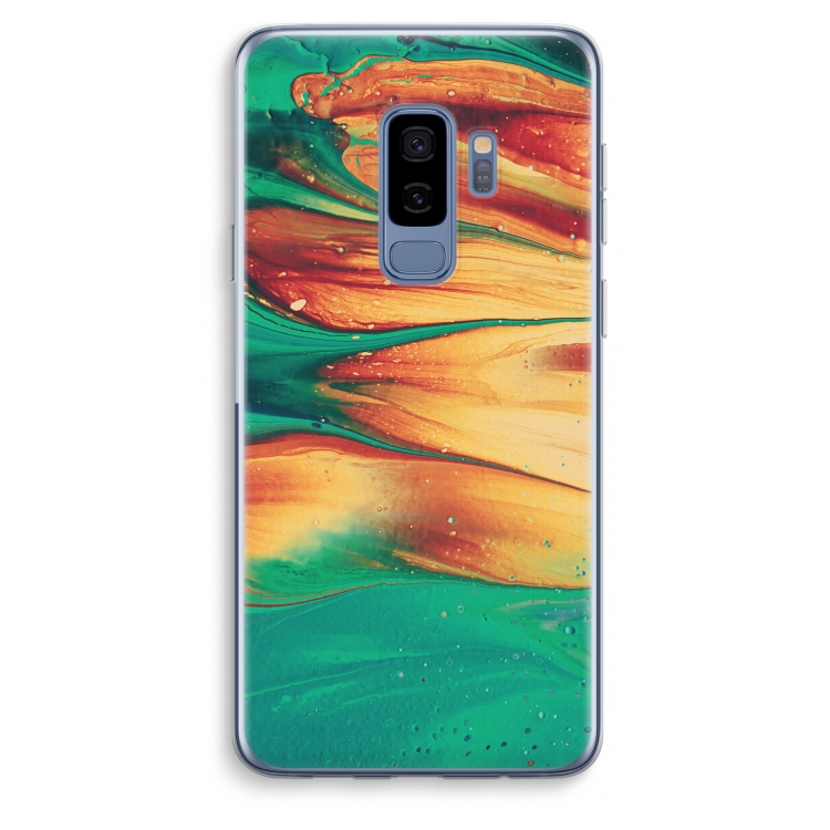 Green Inferno: Samsung Galaxy S9 Plus Transparant Hoesje