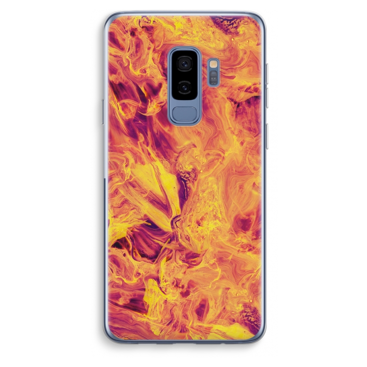 Eternal Fire: Samsung Galaxy S9 Plus Transparant Hoesje