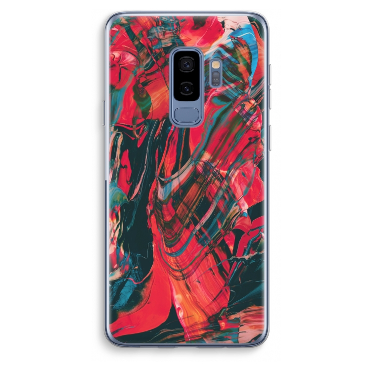Endless Descent: Samsung Galaxy S9 Plus Transparant Hoesje