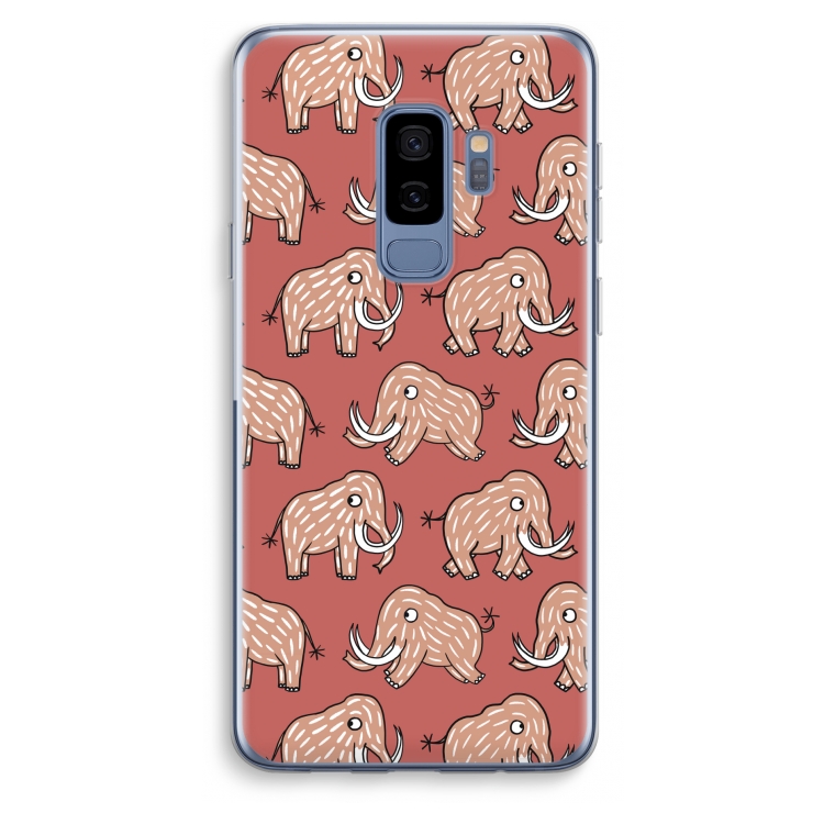 Mammoet: Samsung Galaxy S9 Plus Transparant Hoesje