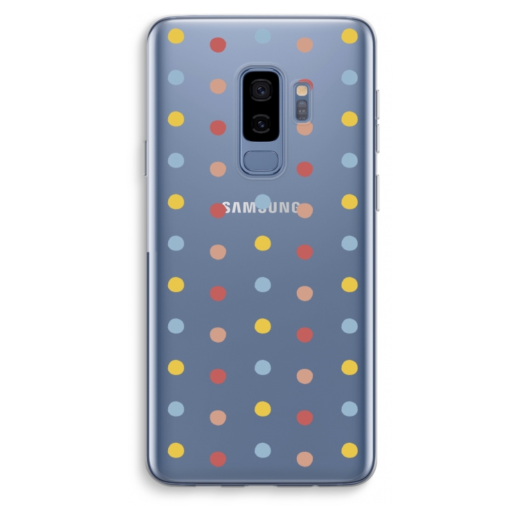 Bollen: Samsung Galaxy S9 Plus Transparant Hoesje