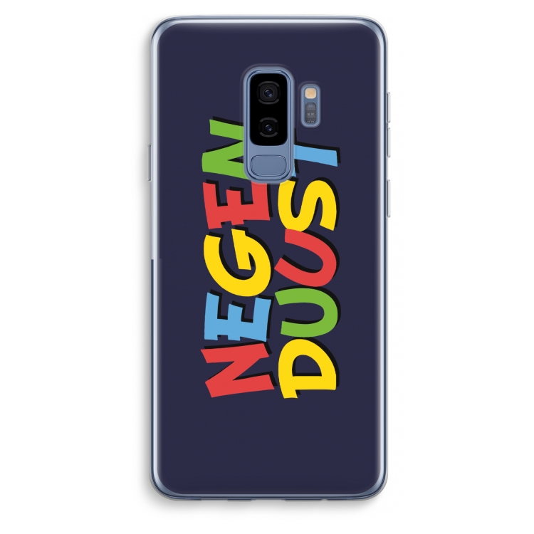 90's One: Samsung Galaxy S9 Plus Transparant Hoesje