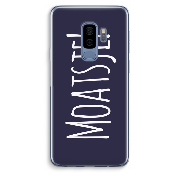Moatsje!: Samsung Galaxy S9 Plus Transparant Hoesje