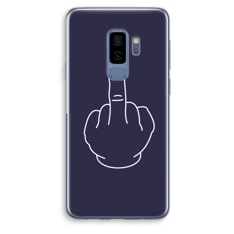F**k U: Samsung Galaxy S9 Plus Transparant Hoesje