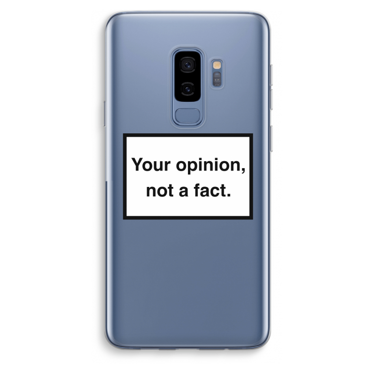 Your opinion: Samsung Galaxy S9 Plus Transparant Hoesje