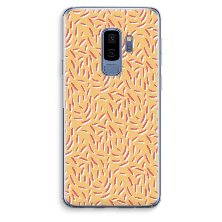 Camouflage: Samsung Galaxy S9 Plus Transparant Hoesje