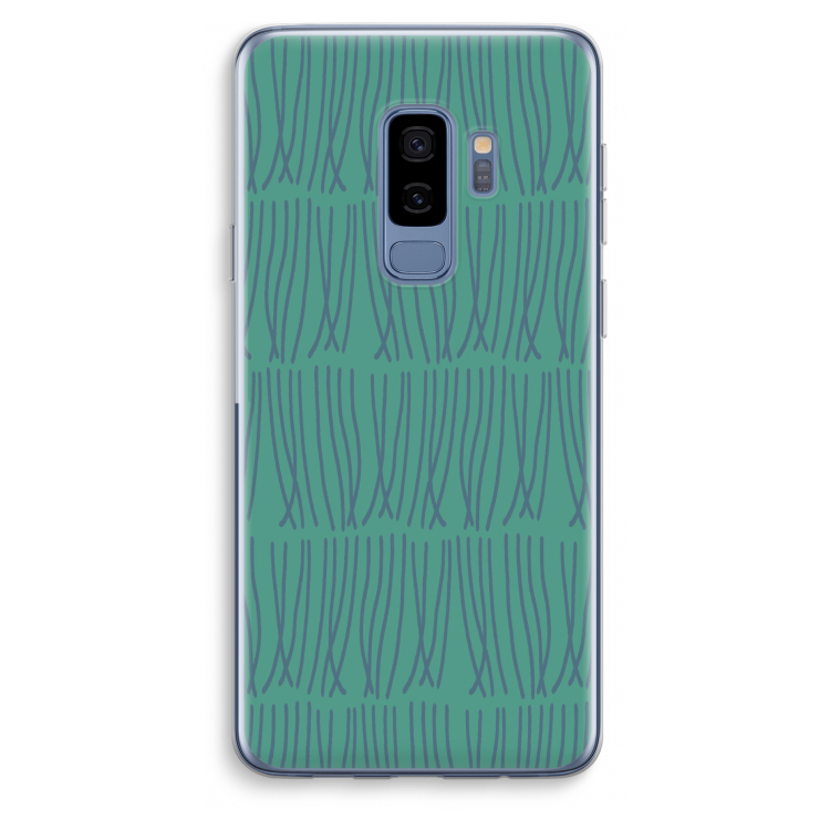 Swirls: Samsung Galaxy S9 Plus Transparant Hoesje