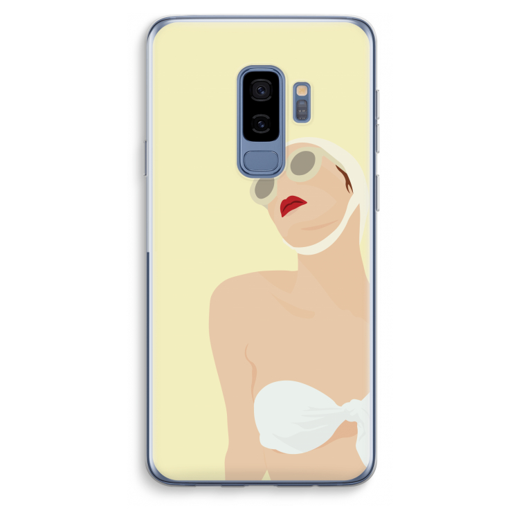 Summer: Samsung Galaxy S9 Plus Transparant Hoesje