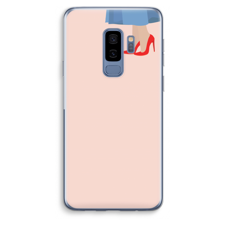 High heels: Samsung Galaxy S9 Plus Transparant Hoesje