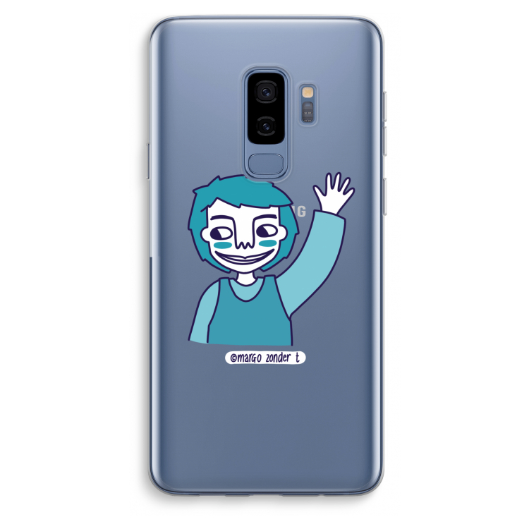 Zwaai: Samsung Galaxy S9 Plus Transparant Hoesje
